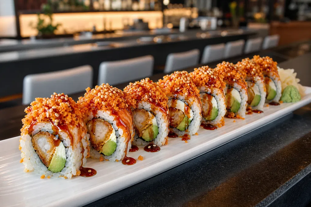 Spicy Crunch Roll (8 pcs)